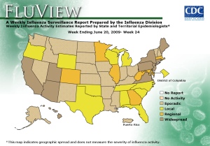 FluView courtesy of http://www.cdc.gov